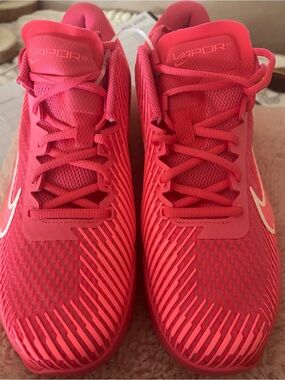 Nike Court Air Zoom Vapor 11 HC Tennis Shoes Aster Pink DR6965-600 Size 11.5 NEW